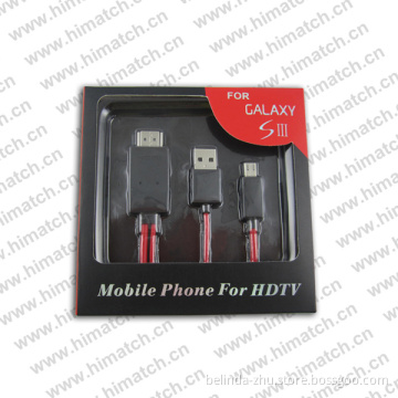 Mhl Cable for Samsung Galaxy S3
